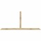 Ekena Millwork Portland Rough Sawn Timber Gable Bracket, Douglas Fir, 96"W x 44"H x 2"D x 4"F, 11/12 Pitch GBW096X44X0204POR00RDF - alternate 1